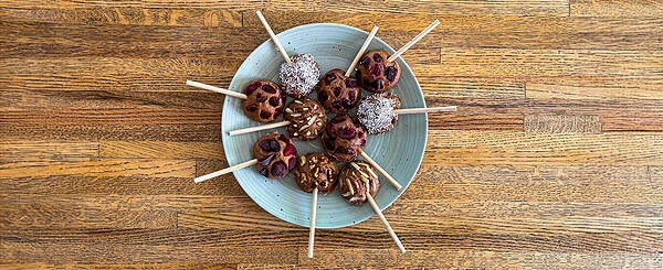 Protein First: Frozen Yogurt Pops